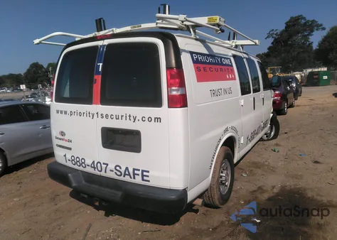 2021 Chevrolet Express Cargo Rwd 2500 Regular Wheelbase Wt z USA, uszkodzony, nr VIN 1GCWGAF7XM1162749